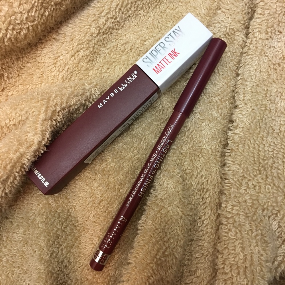 New Maybelline Lipstick W Lip Liner